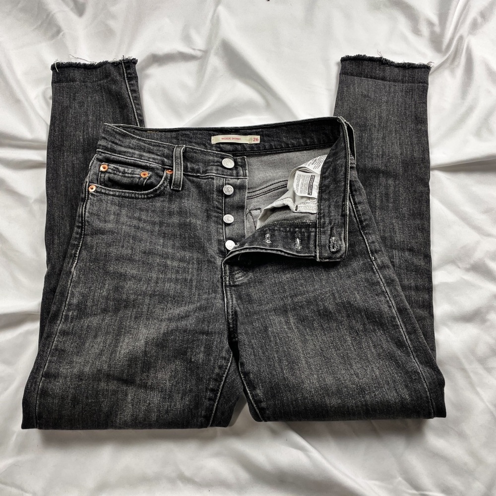 Levi’s Wedgie skinny button fly jeans size 26